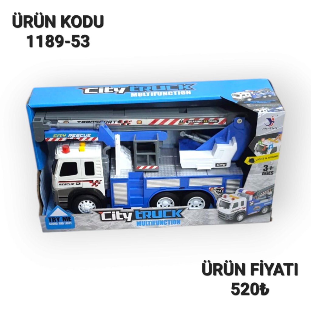 1189-53 KUT SESLI İŞ KAMYONLARI