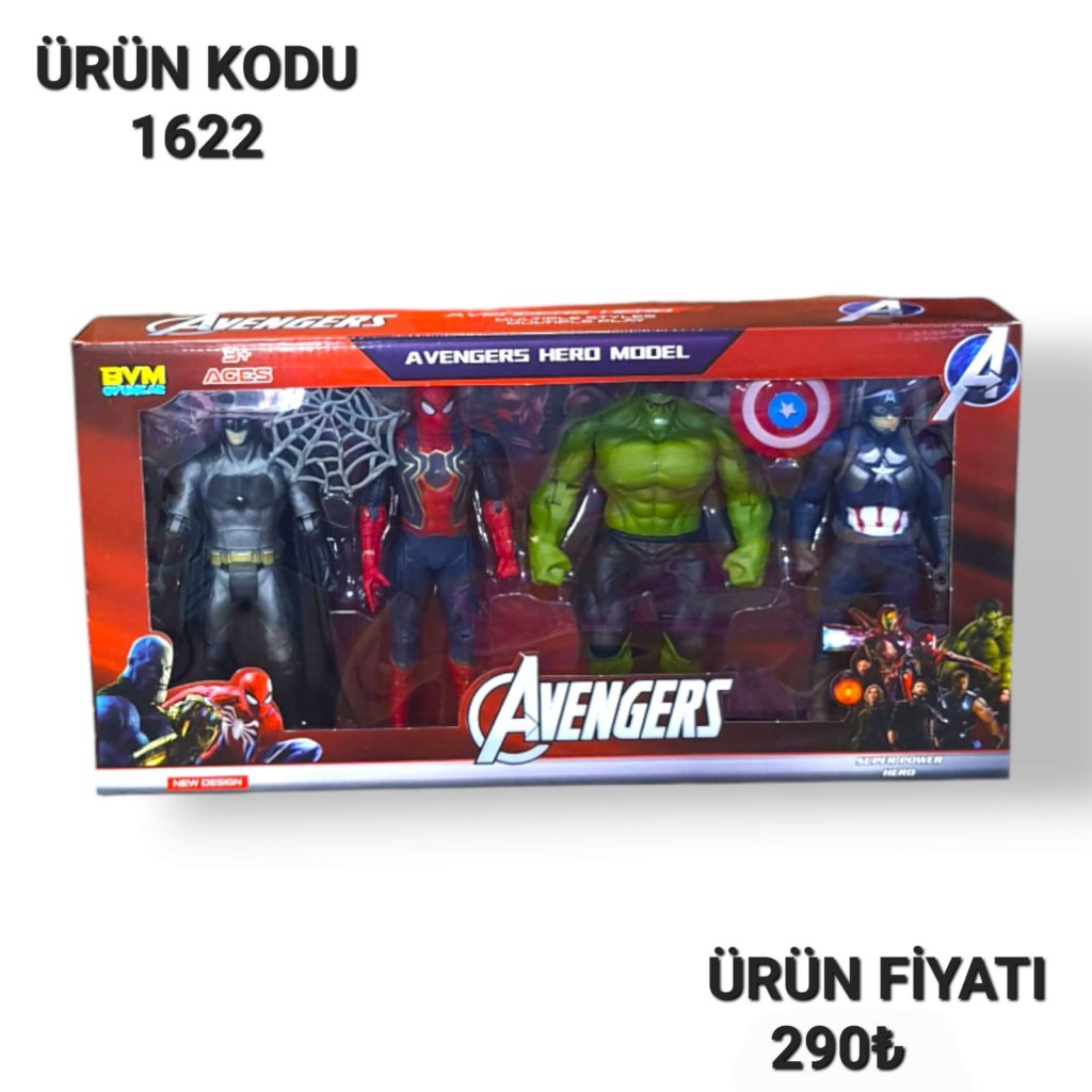 1622 KUT 4LÜ KAHRAMANLAR PRTJ