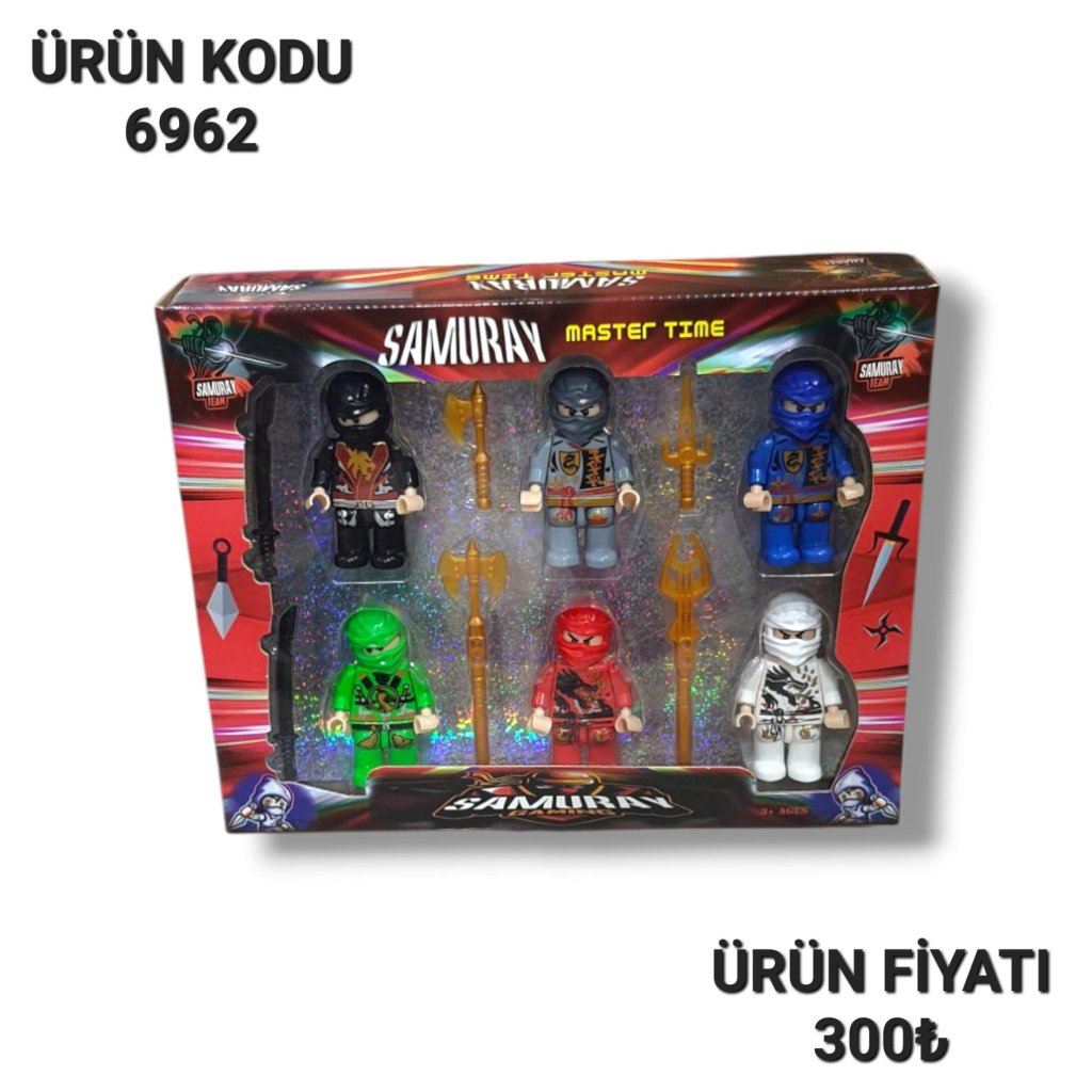 6962 KUT 6LI SAMURAY SET