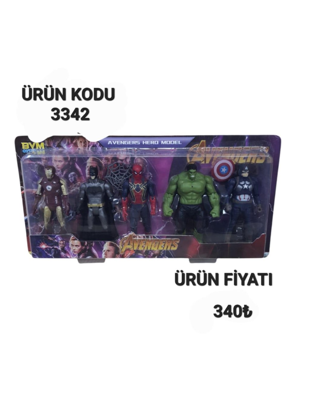 3342 VAKUMLU 5Lİ KAREKTER