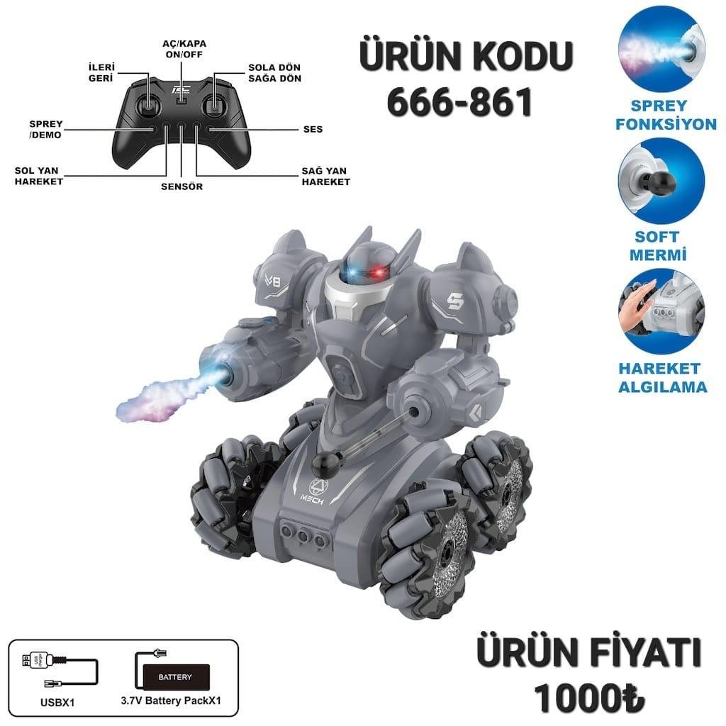 666-861 UZ KUM SARJLI BUHARLI ROBOT