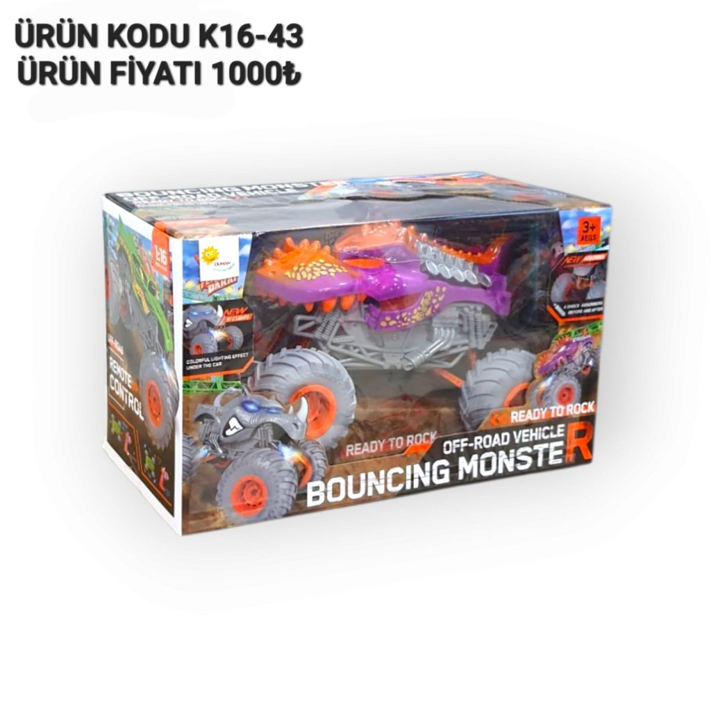 K16-43 UZ KUM SARJLI CANAVAR JEEP