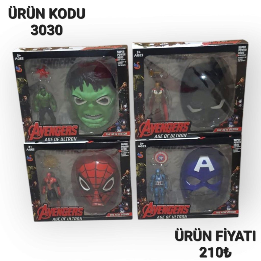 3030 KUT MASKELI KAHRAMANLAR