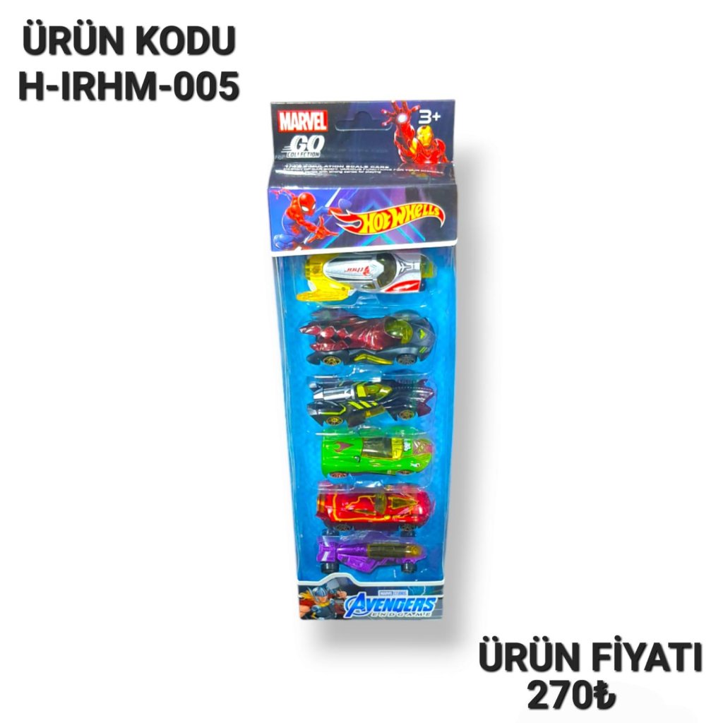 H-IRHM-005 KUT6LI HOTWHLESS ARABA SETİ