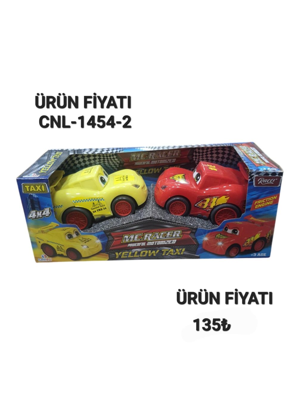 CNL-1454-2 KUT İKİLİ KIRILMAZ ARABA