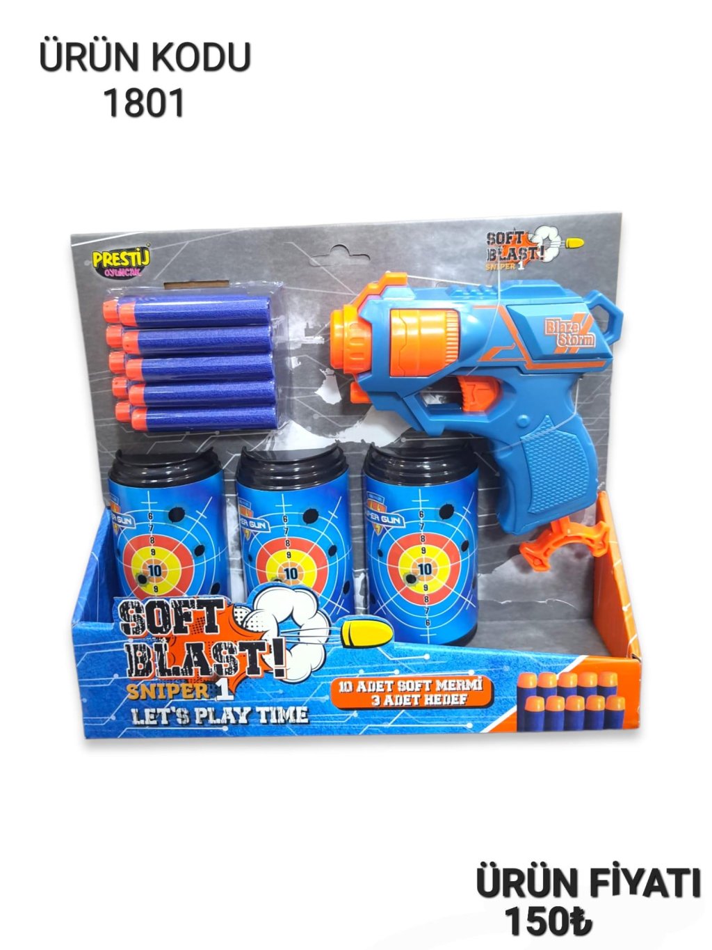 1801 HEDEFLİ YENİ NERF SİLAH