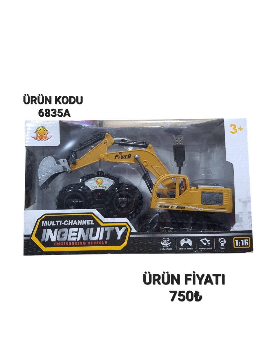 6835A UZ KUM METAL KEPÇE