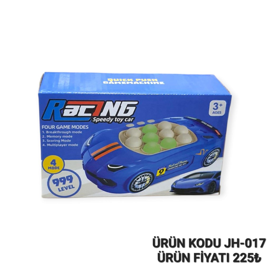 JH-017 KUT. PİLLİ MÜZİKLİ ARABA POP-İT