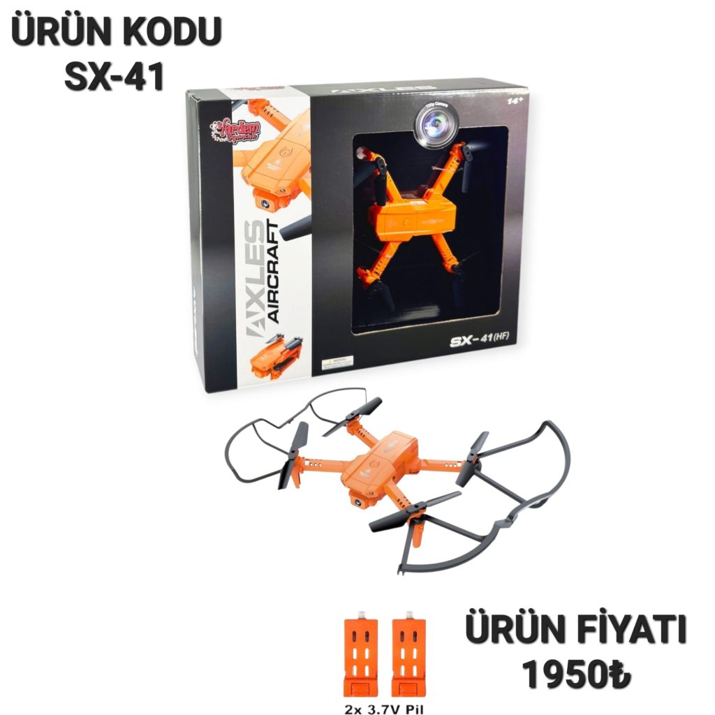 SX-41 UZ KM KATLANABİLİR DRON