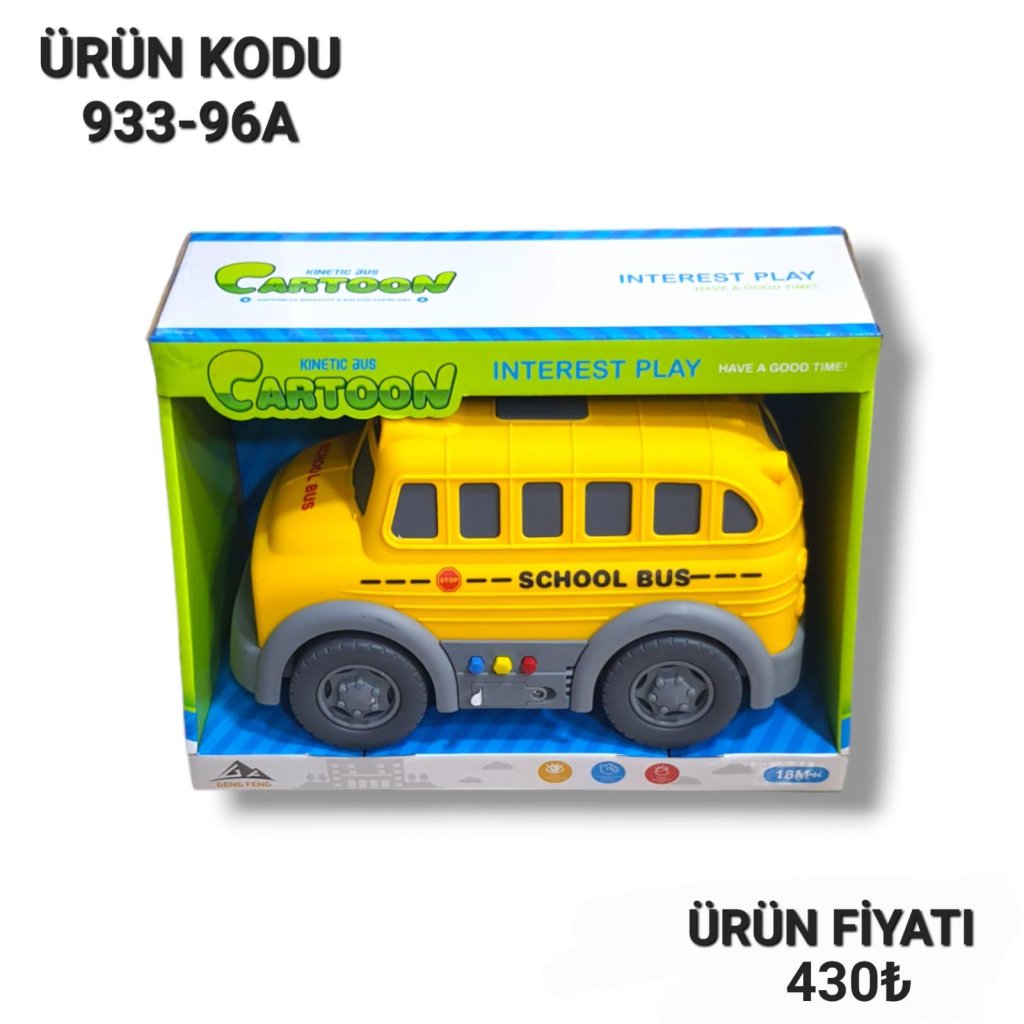 933-96 KUT. SESLI OKUL OTOBÜSÜ
