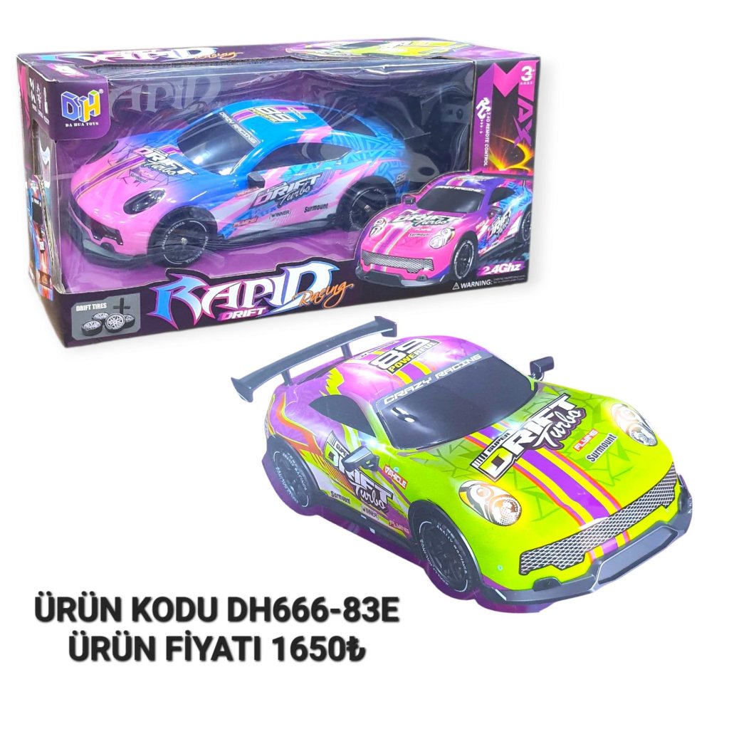 DH666-83E KUT. ŞARJLI U-K. DRİFT ATAN ARABA