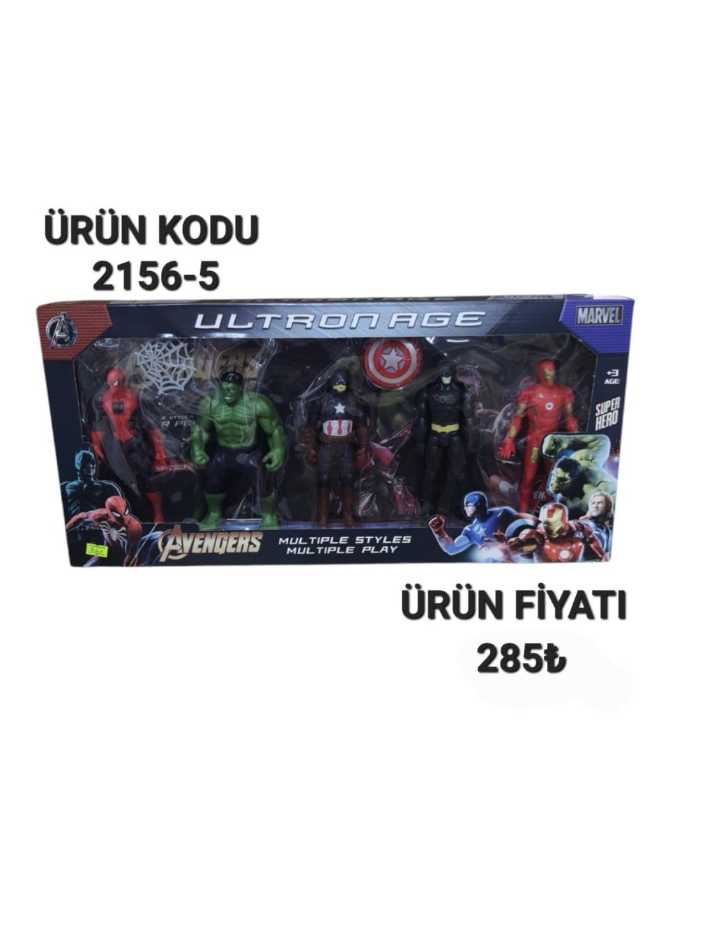 2156-5 KUTULU 5 Lİ KAHRAMANLAR