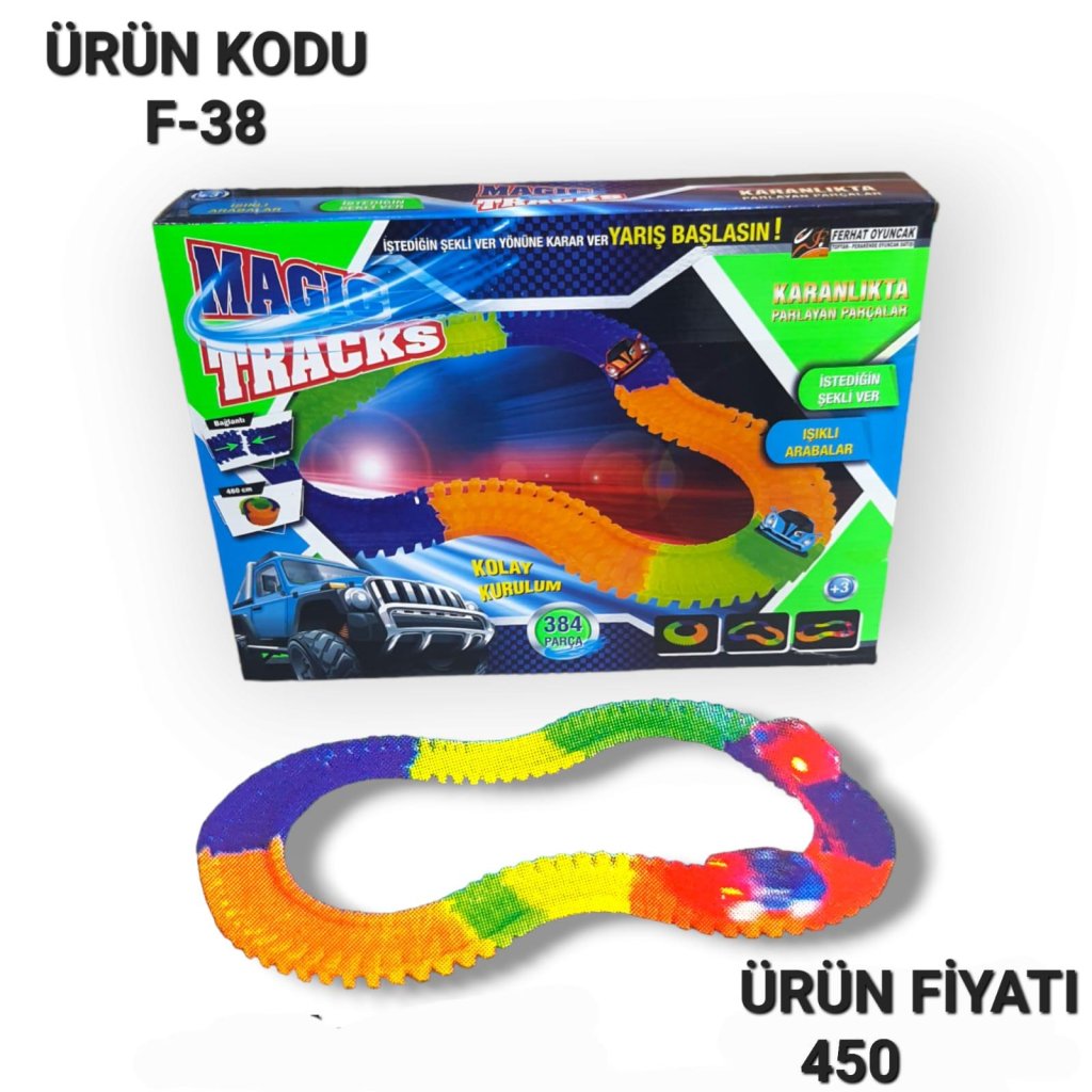 F-38 TRACKS 384 PRÇ ARABALI YOL PİSTİ