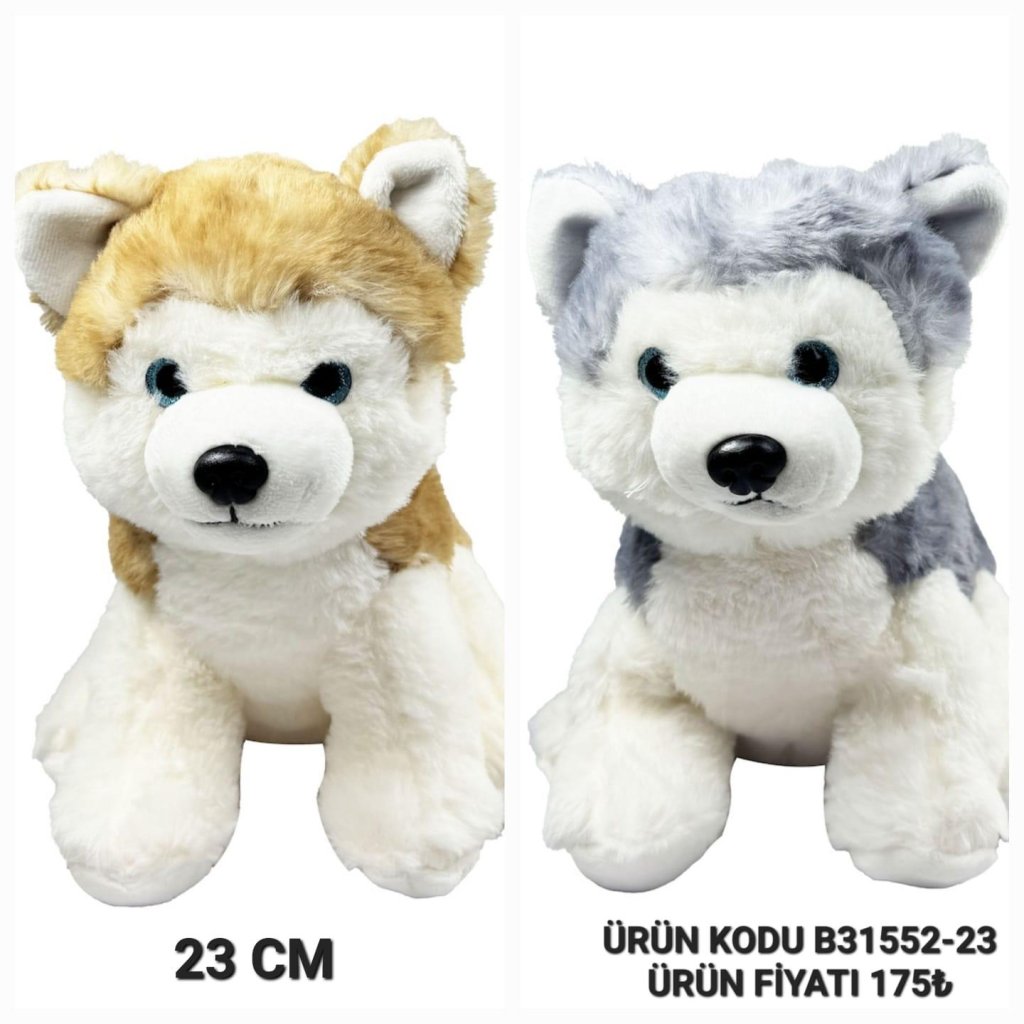 B31552-23 PELUŞ 23 CM OTURAN KÖPEK
