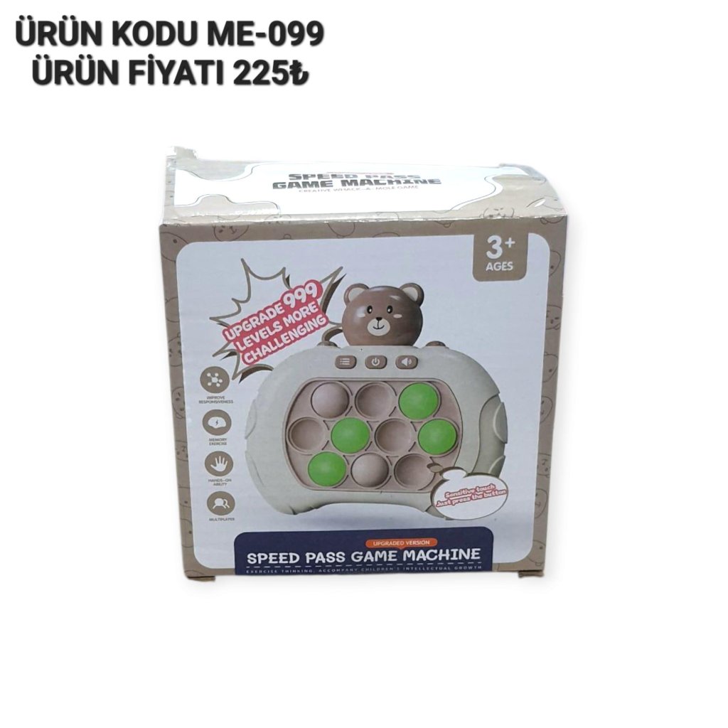 ME-099 KUT. PİLLİ MÜZİKLİ POP-İT