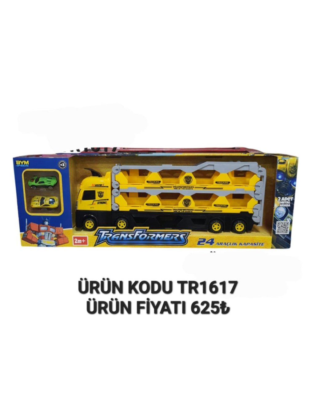 TR1617 2MTRE UZAYAN TIR TRANFORMES