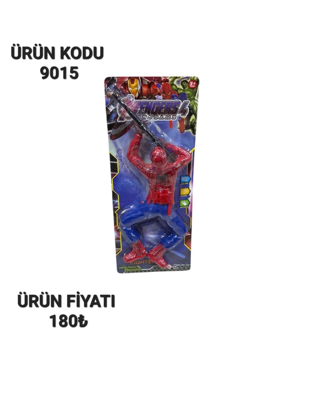 9015 SÜRÜNEN SPİDERMAN ASKER