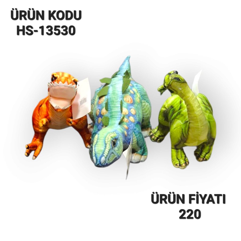 HS-13530 PELUŞ RENKLI DİNAZOR