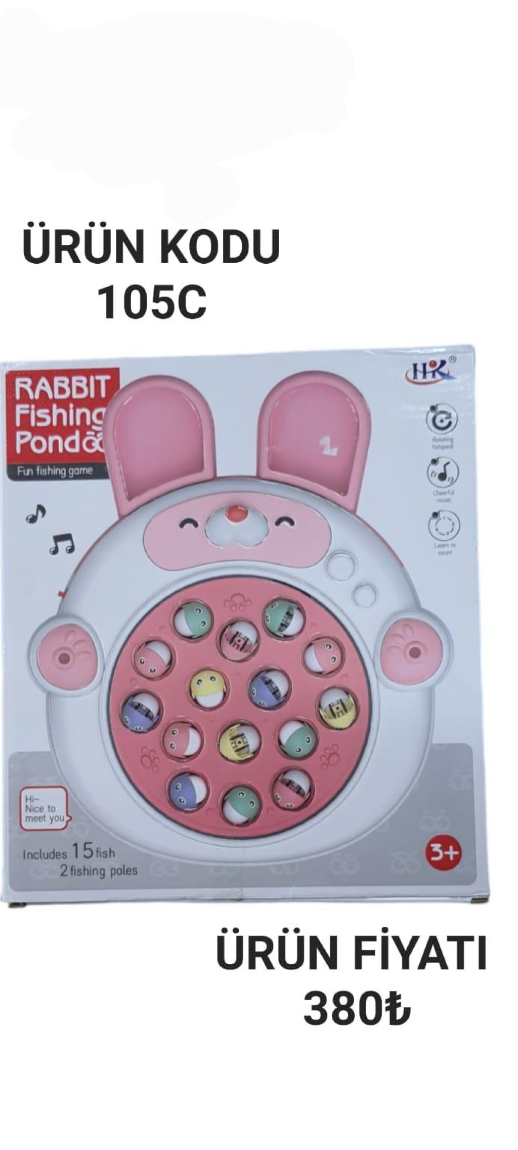 105C TAVŞAN SEKKILI BALIK TUTMA OYUNU