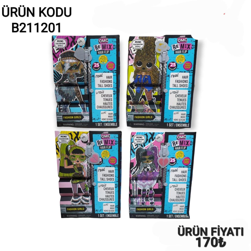 B211201 SÜRPRİZ KUTU OMG BEBEK SERİSİ