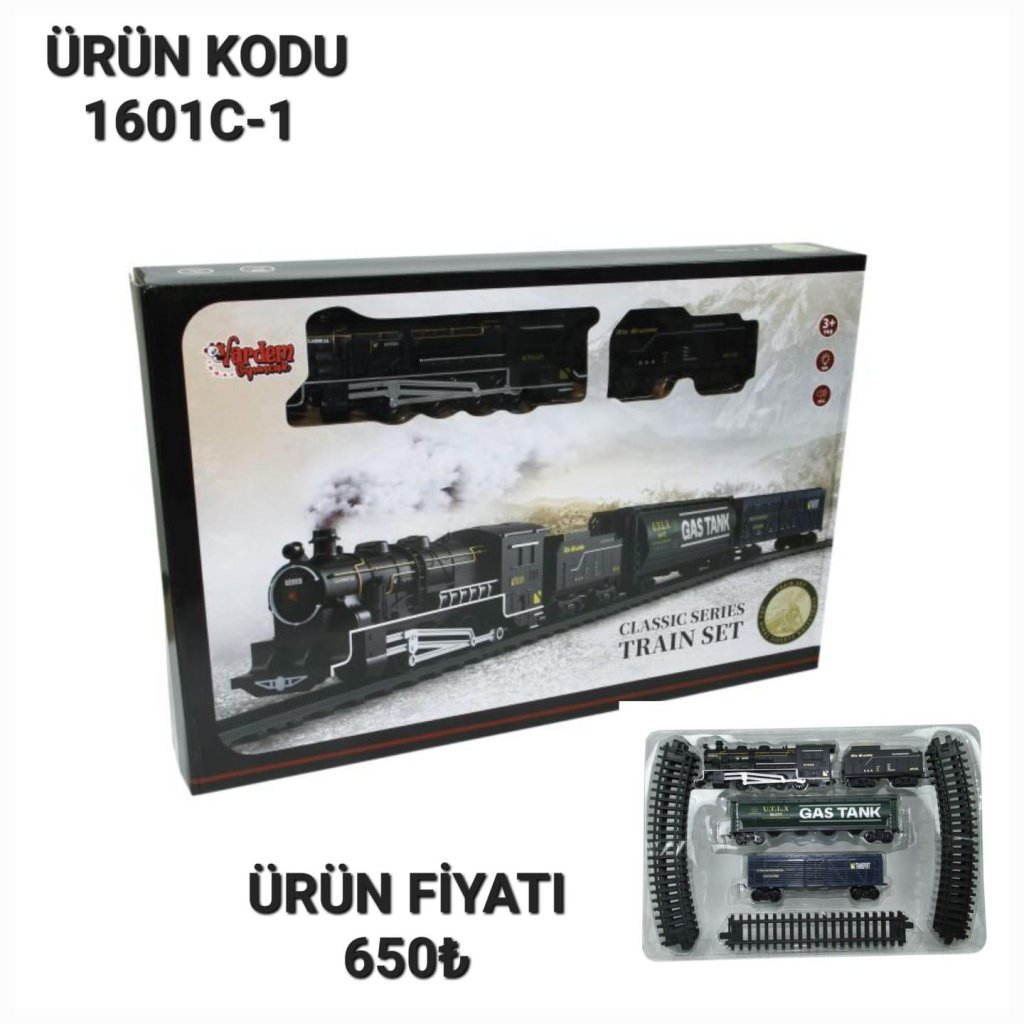 1601C-1 KUT.SESLİ 18PCS CLASSIC TREN