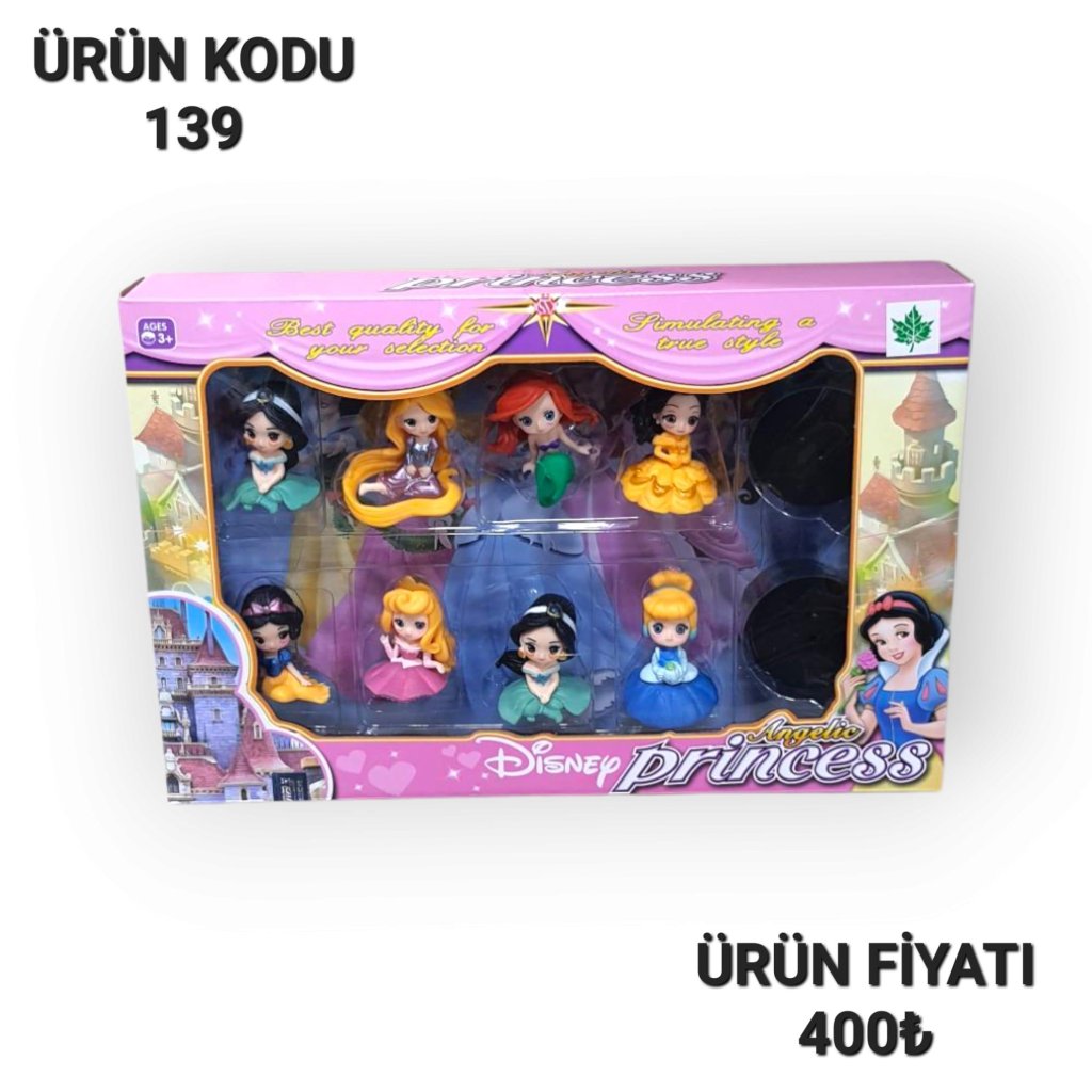 139 KUT 8Lİ DİSNEY BEBEK