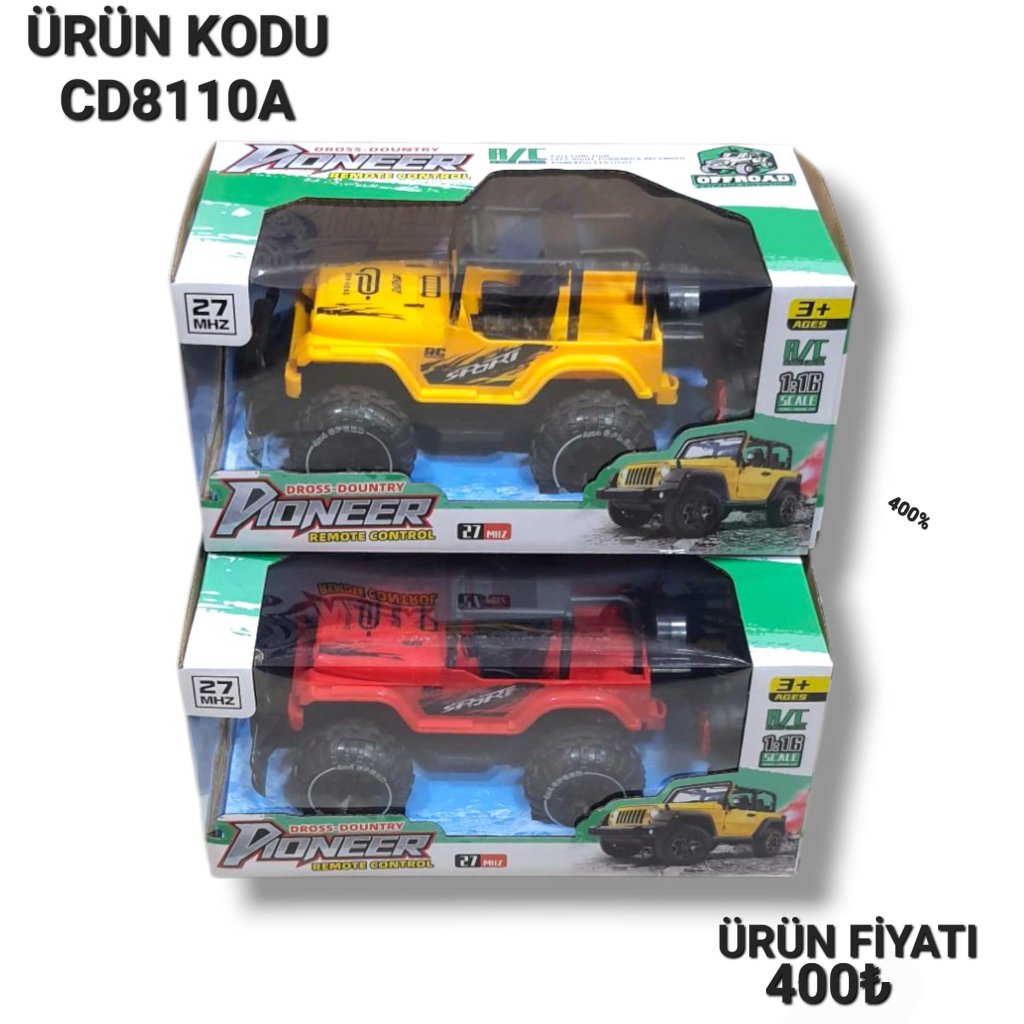 CD8110A UZ KUM DUMAN ÇIKARAN JEEP