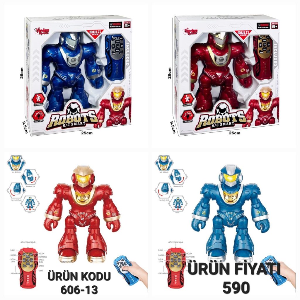 606-13 UZ KUM PILLI ROBOT