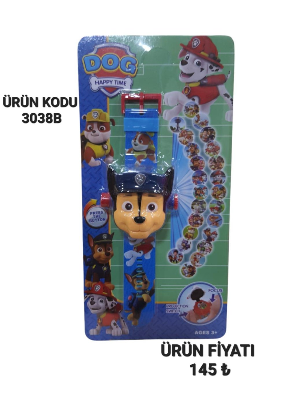 3038B KARTELA PAWPETROL SAAT