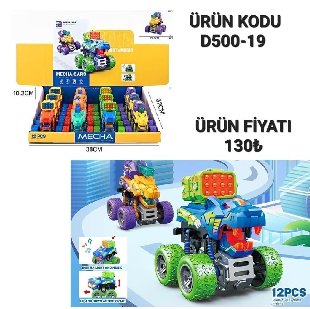 D500-19 SÜRTMELİ ISIKILI KURT ARABA