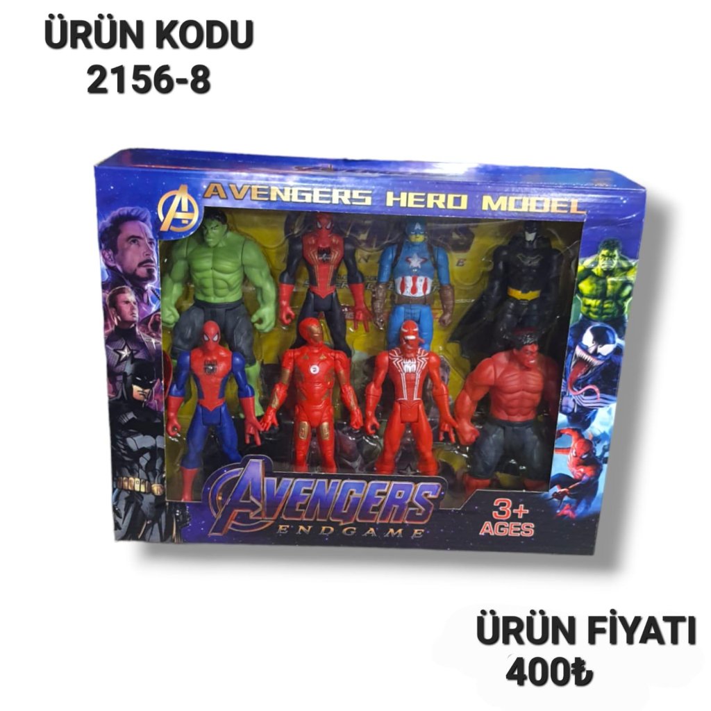 2156-8 KUT 8Lİ AVENGERS SERİSİ