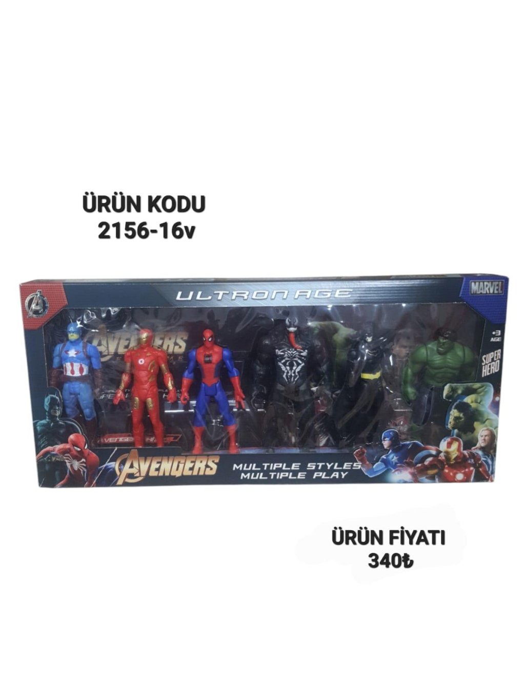 2156-16V KUT. 6 LI KAHRAMANLAR