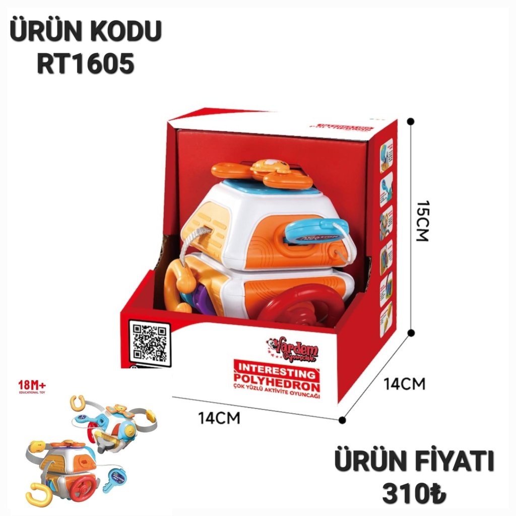 RT1605 ÇOK AMAÇLI AKTİVİTE OYUNCAĞI