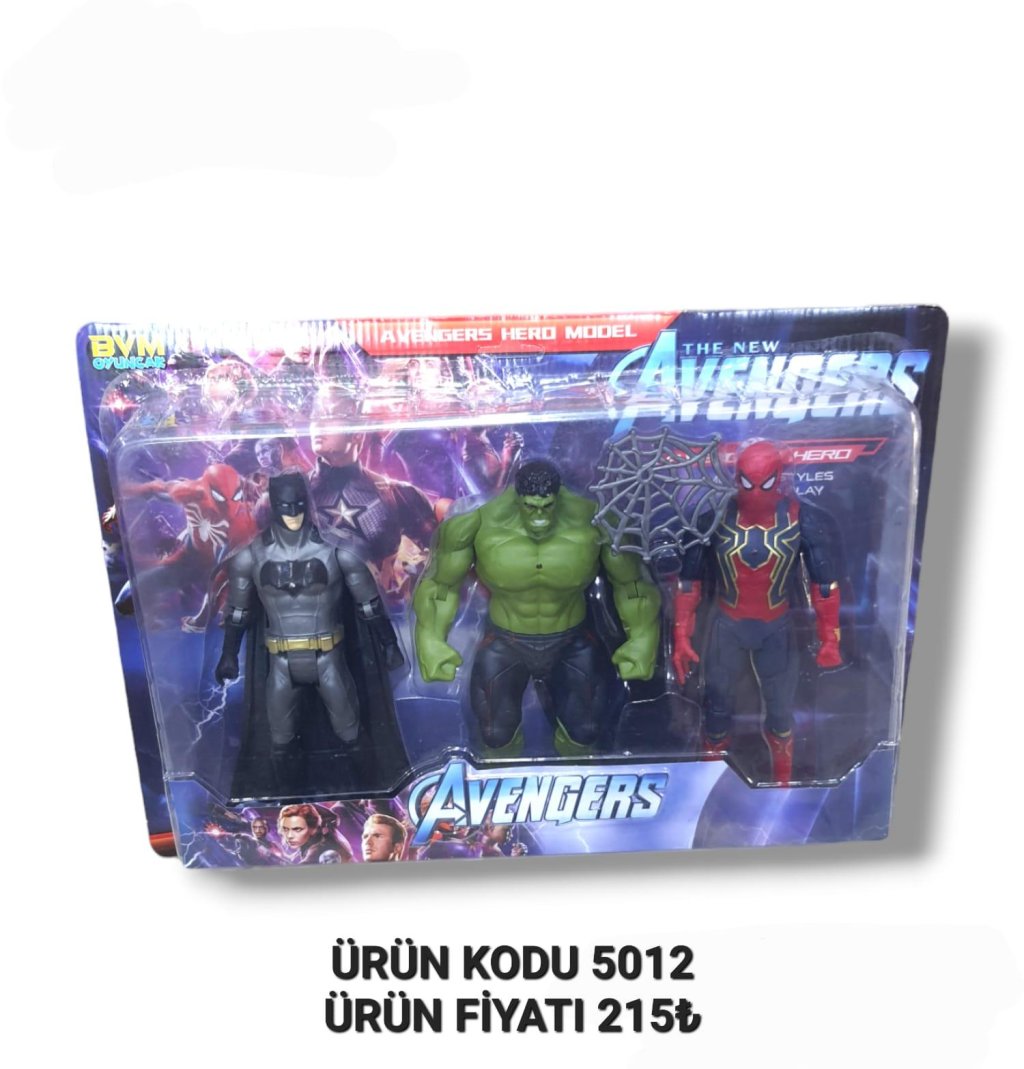 5012 VAKUMLU 3LÜ KARAKTER