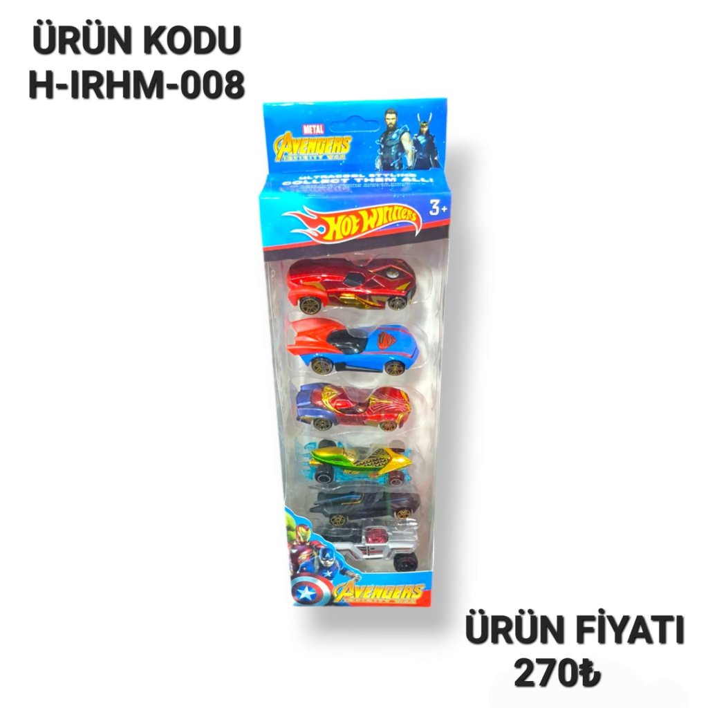 H-IRHM-008 KUT METAL 6LI ARABA