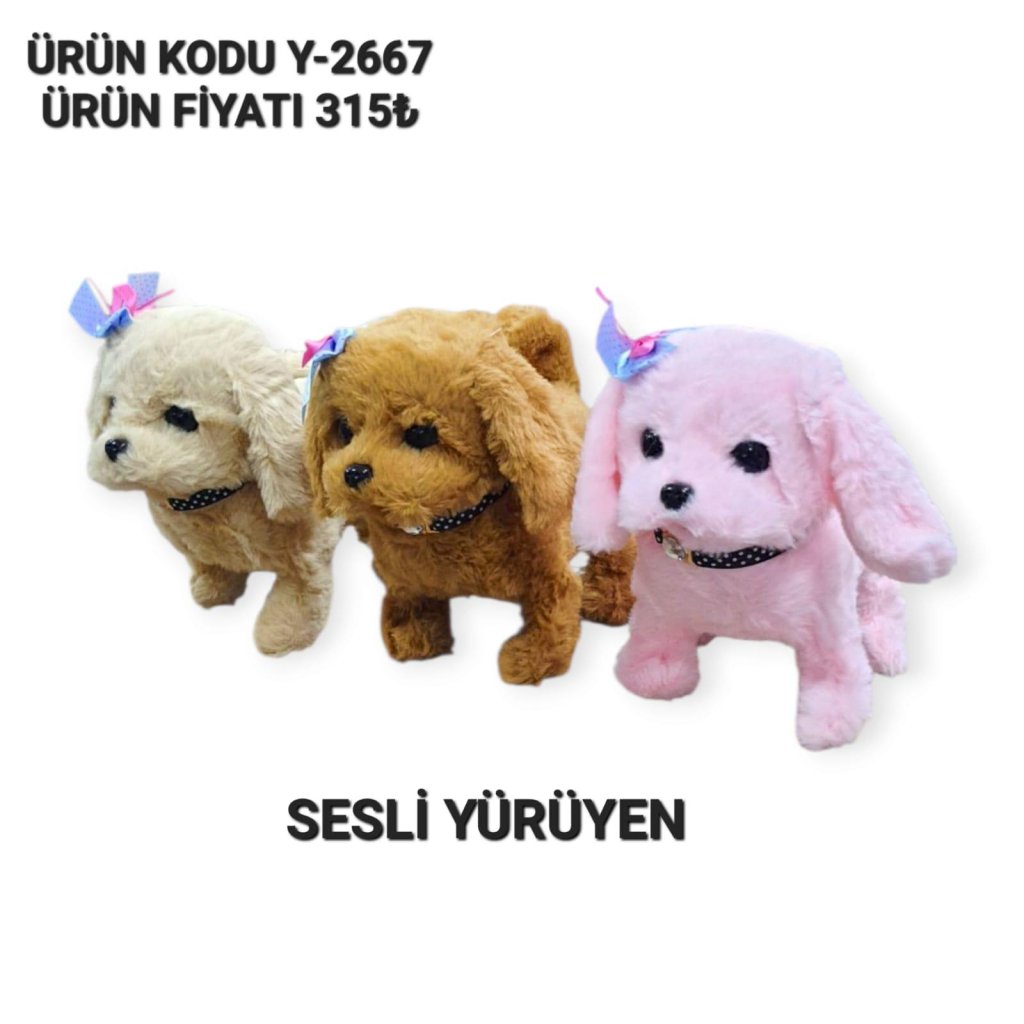 Y-2667 PİLLİ YÜRÜYEN KÜÇÜK KÖPEK