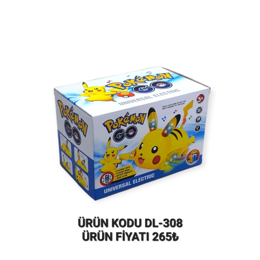 DL-308 KUT. PİLLİ IŞIKLI POKEMON