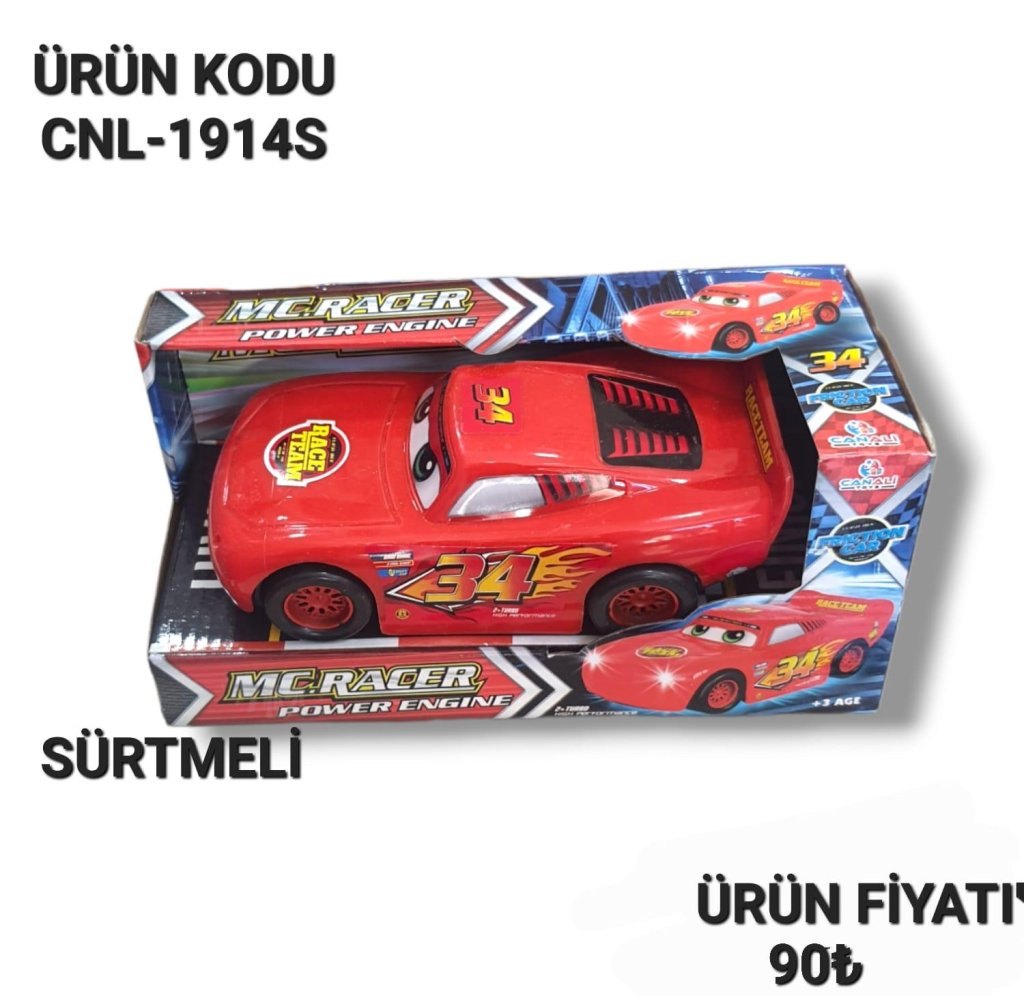 CNL-1914S SÜRTMELİ KIRMIZI ARABA