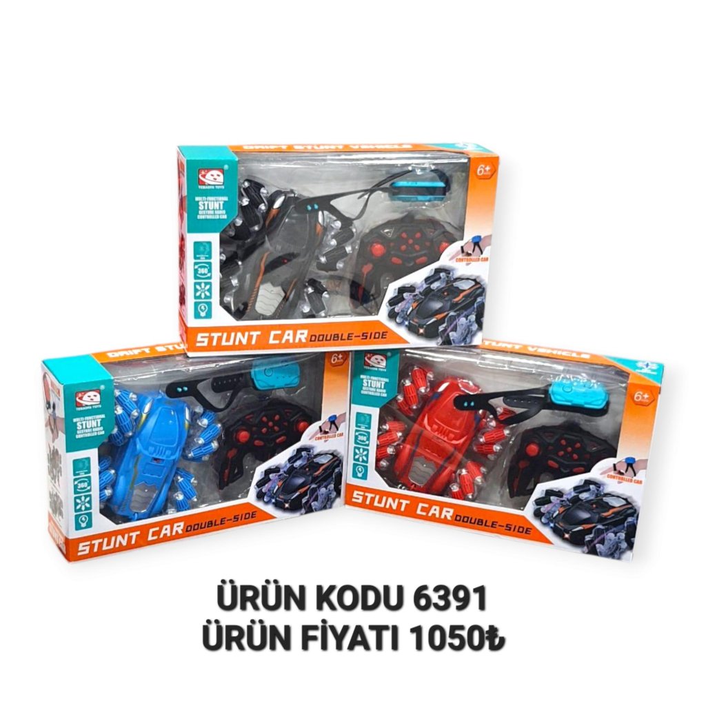 6391 KUT. ŞARJLI SAAT KUMANDALI ÇILGIN ARABA