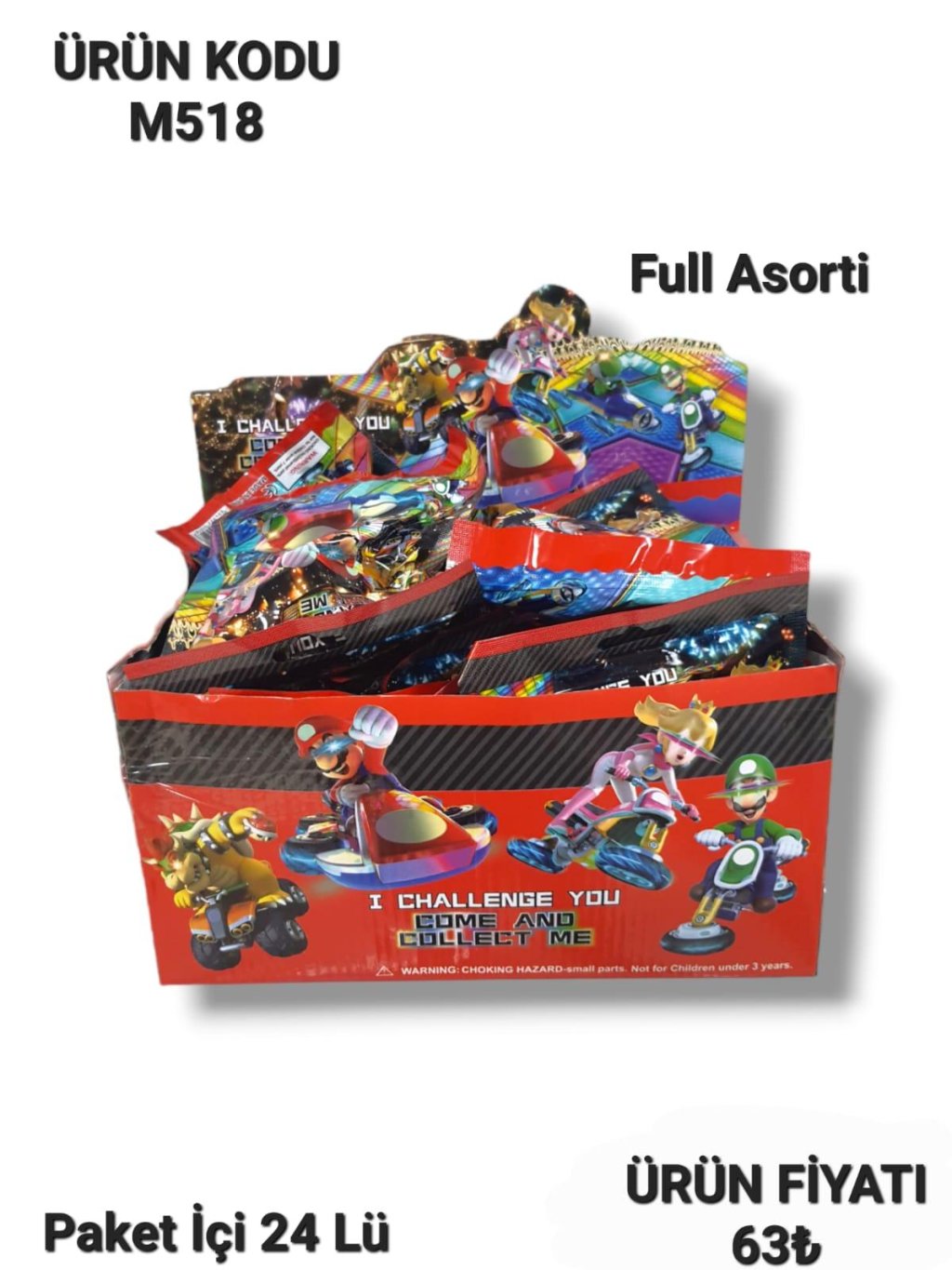 M518 STANTLI SÜRPRİZ POŞETTE MARİO