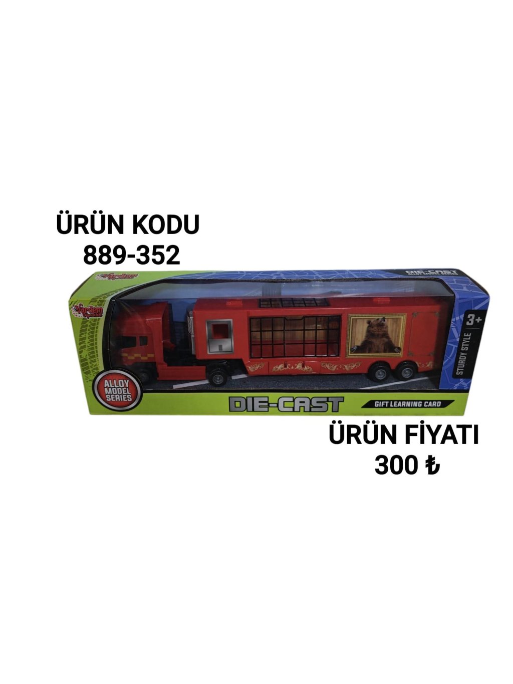 889-352 KUT KIRMIZI GOSTERI TIRI