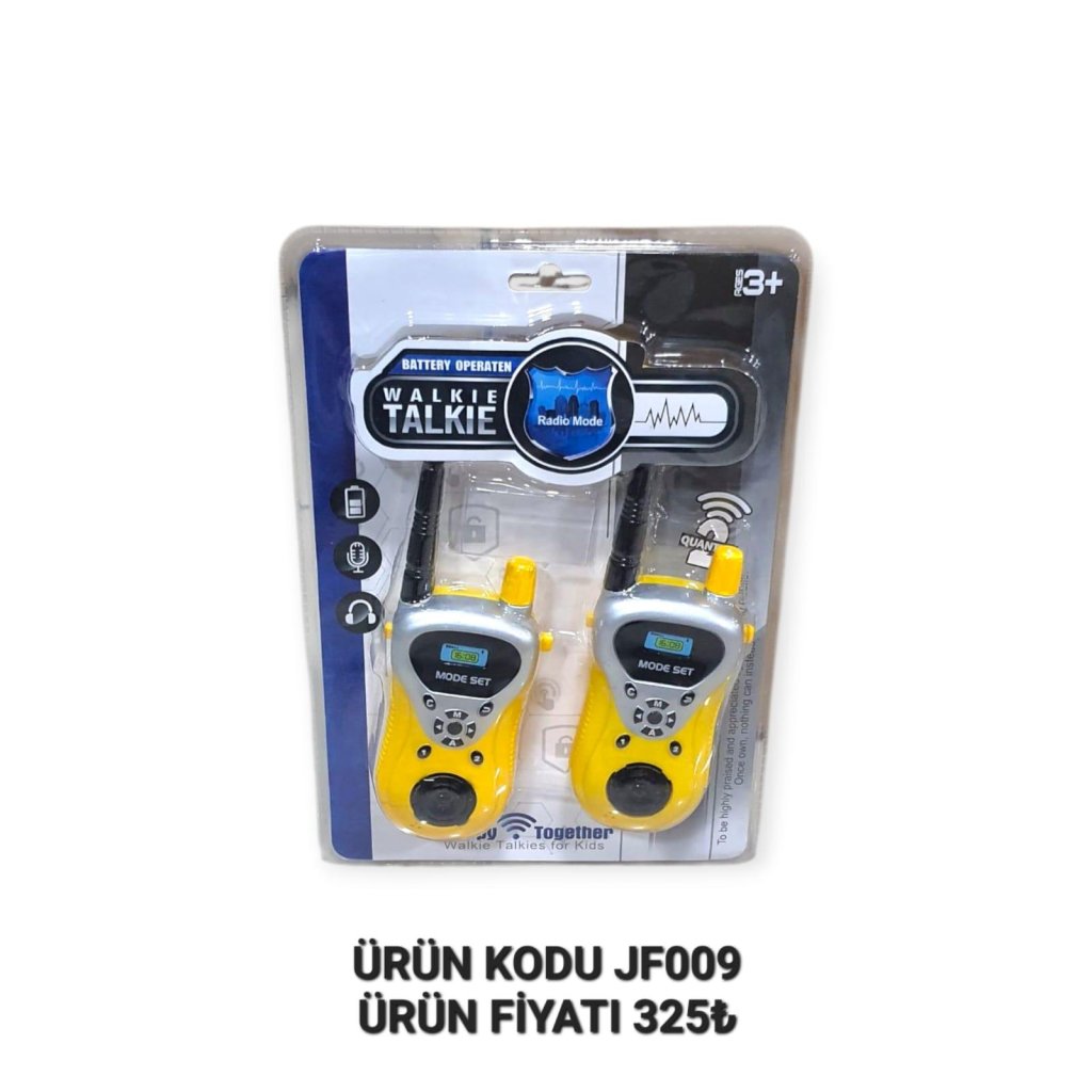 JF009 VAKUMDA İKİLİ TELSİZ