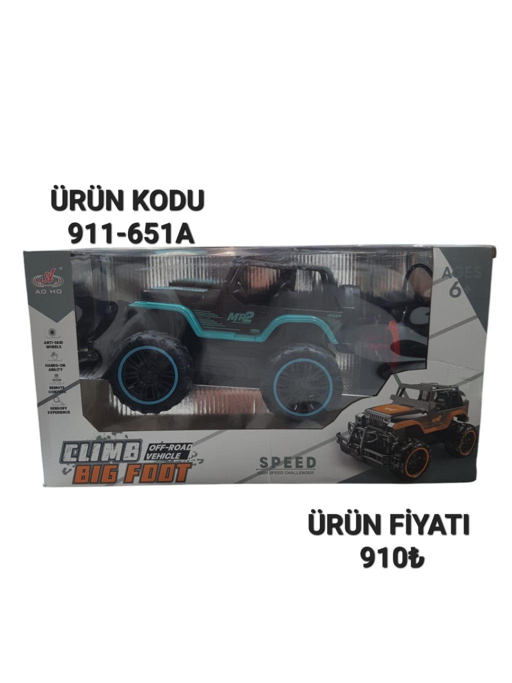 911-651A UZK KUM ŞARJLI JEEP