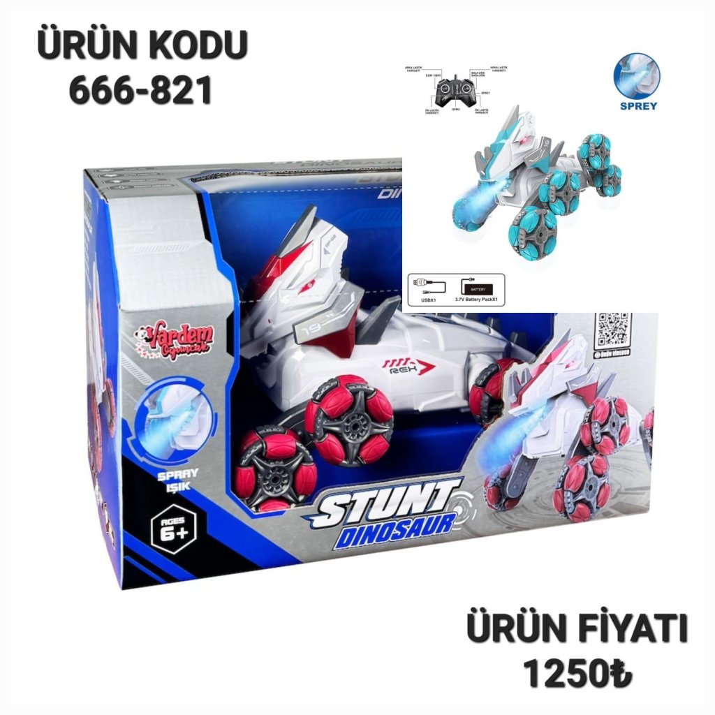 666-821 UZ KUM ŞARJLI DUMAN ATAN DİNAZOR