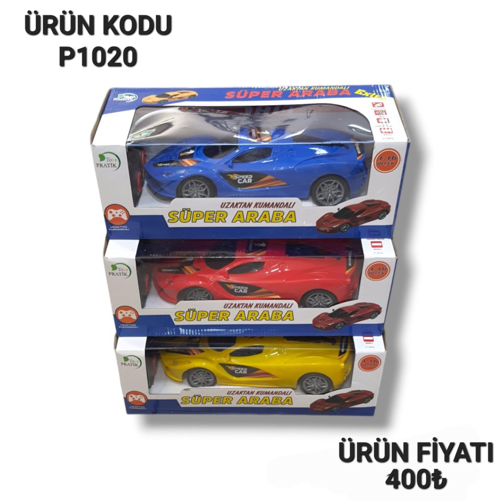 P1020 UZ KUM. ŞARJLI ARABA