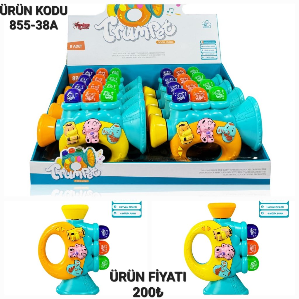 855-38A STANTLI TROMPET MUZIK ALETI