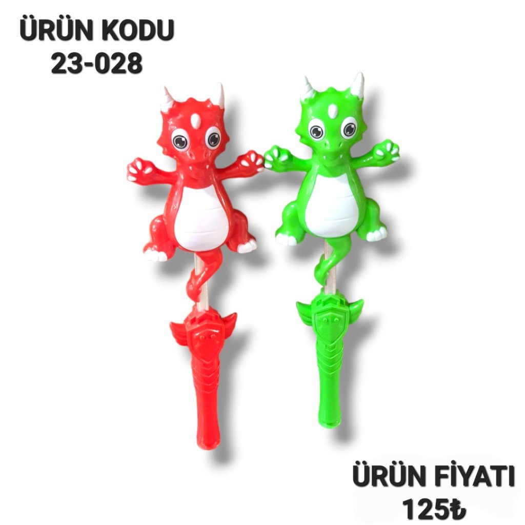 23-028 SESLİ IŞIKLI PİLLİ DINAZOR ÇUBUK