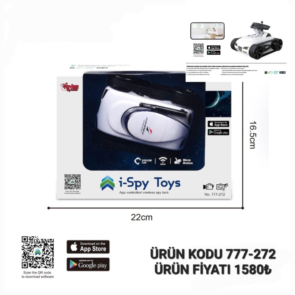 777-272 TELEFON KONTROLLU KAMERALI DRON