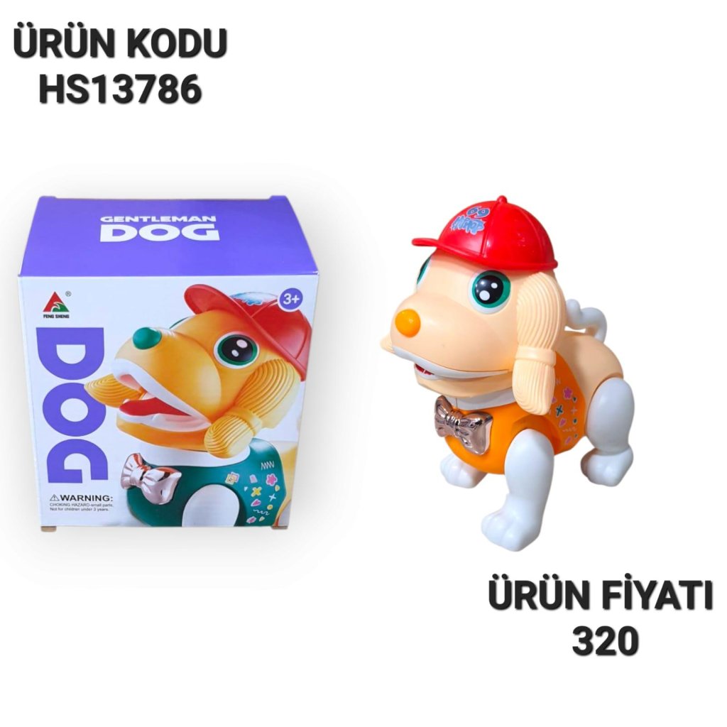 HS13786 KUT PİLLİ SESLI KÖPEK