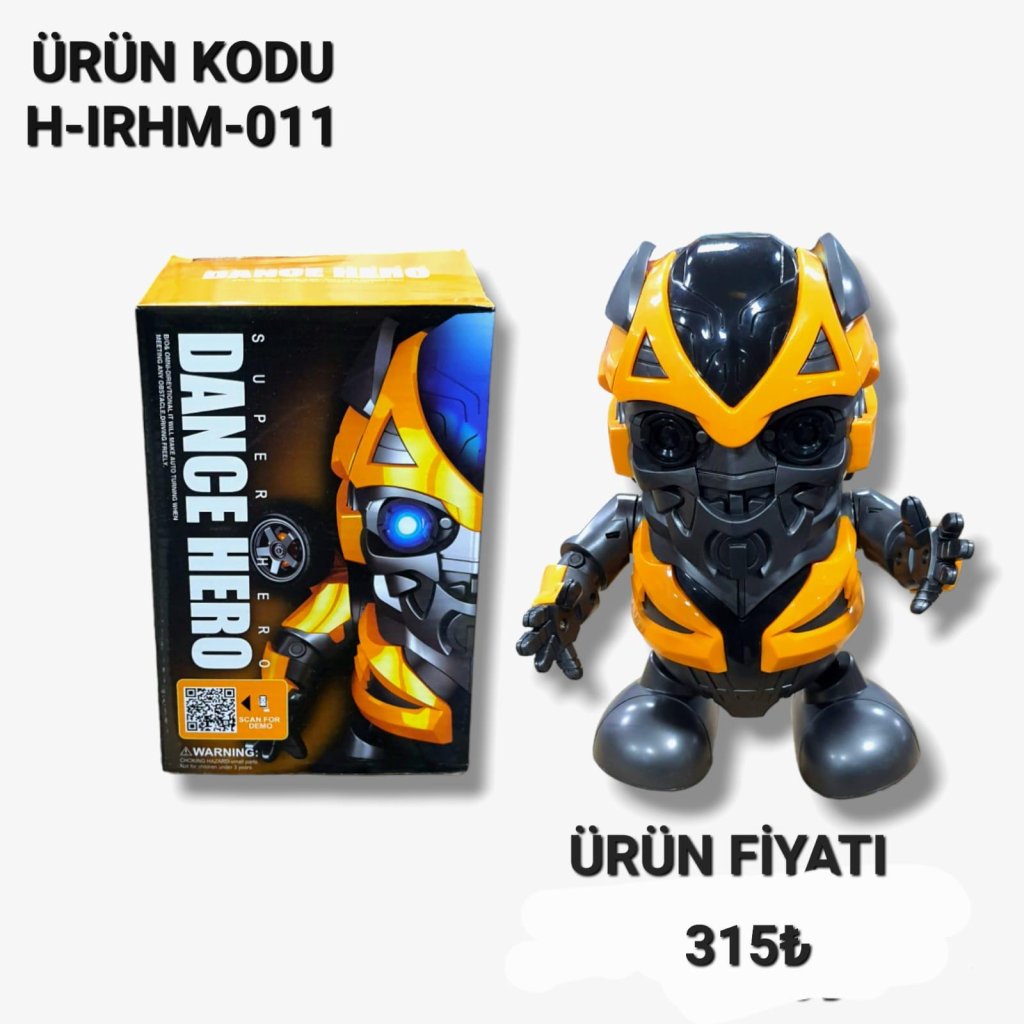 H-IRHM-011 KUT PİLLİ ROBOT